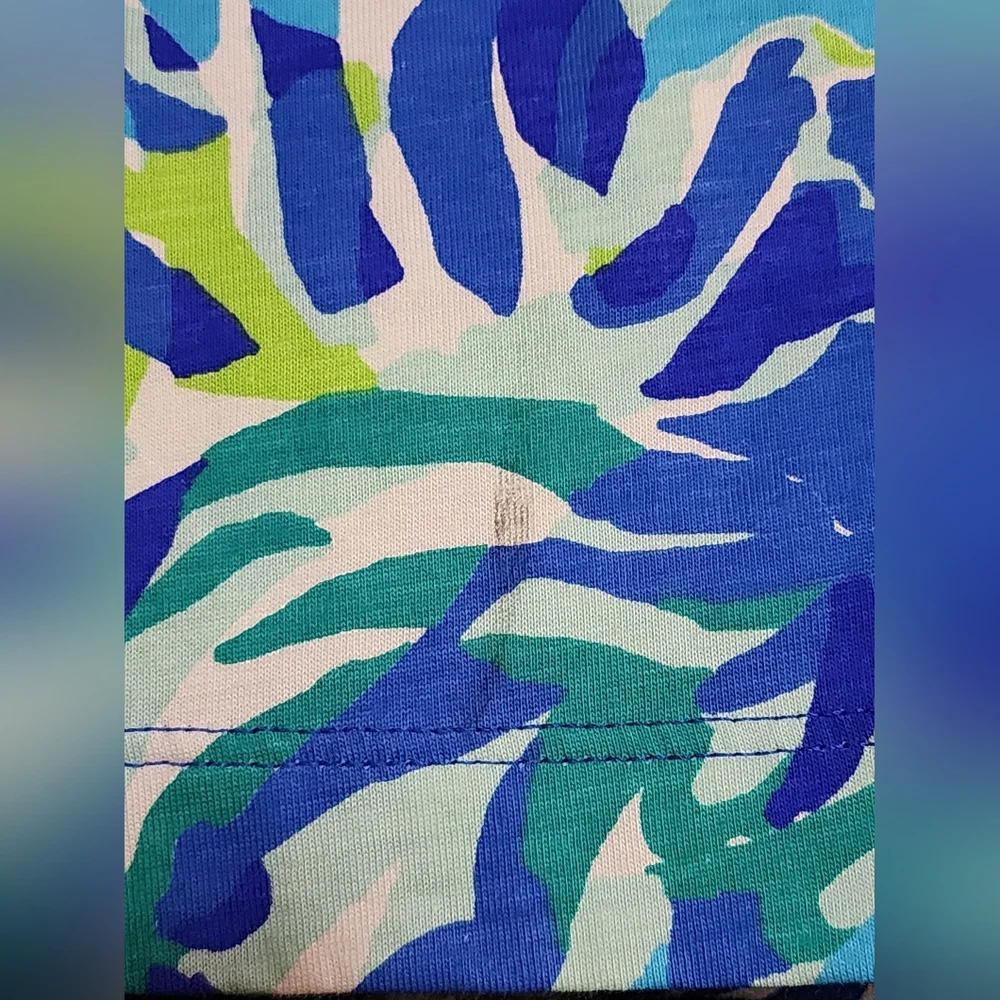 Lilly Pulitzer Riva Dress in the Wade and Sea Pattern Summer Resort Size XS - Picture 8 of 8